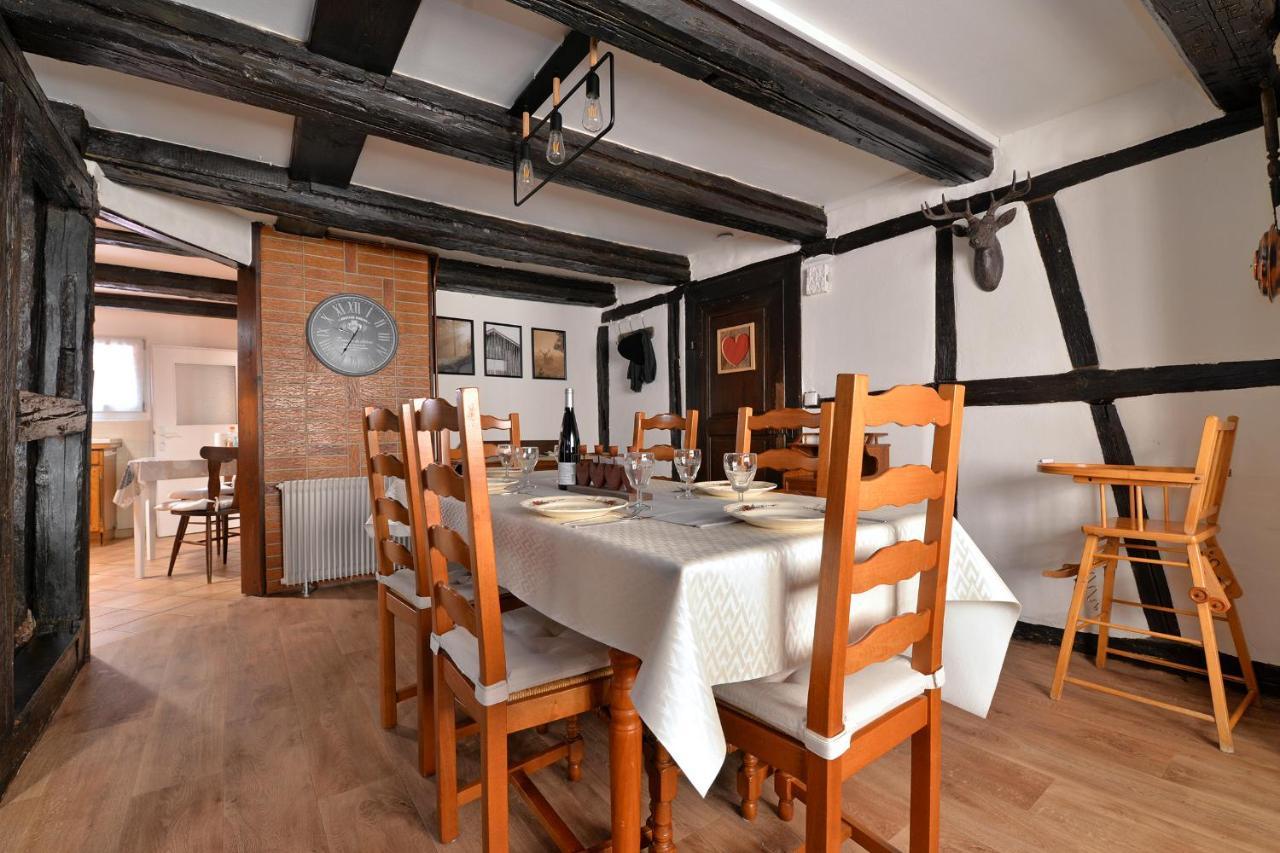 Chez Mamema, Maison Alsacienne Route Des Vins Кинцхайм Экстерьер фото