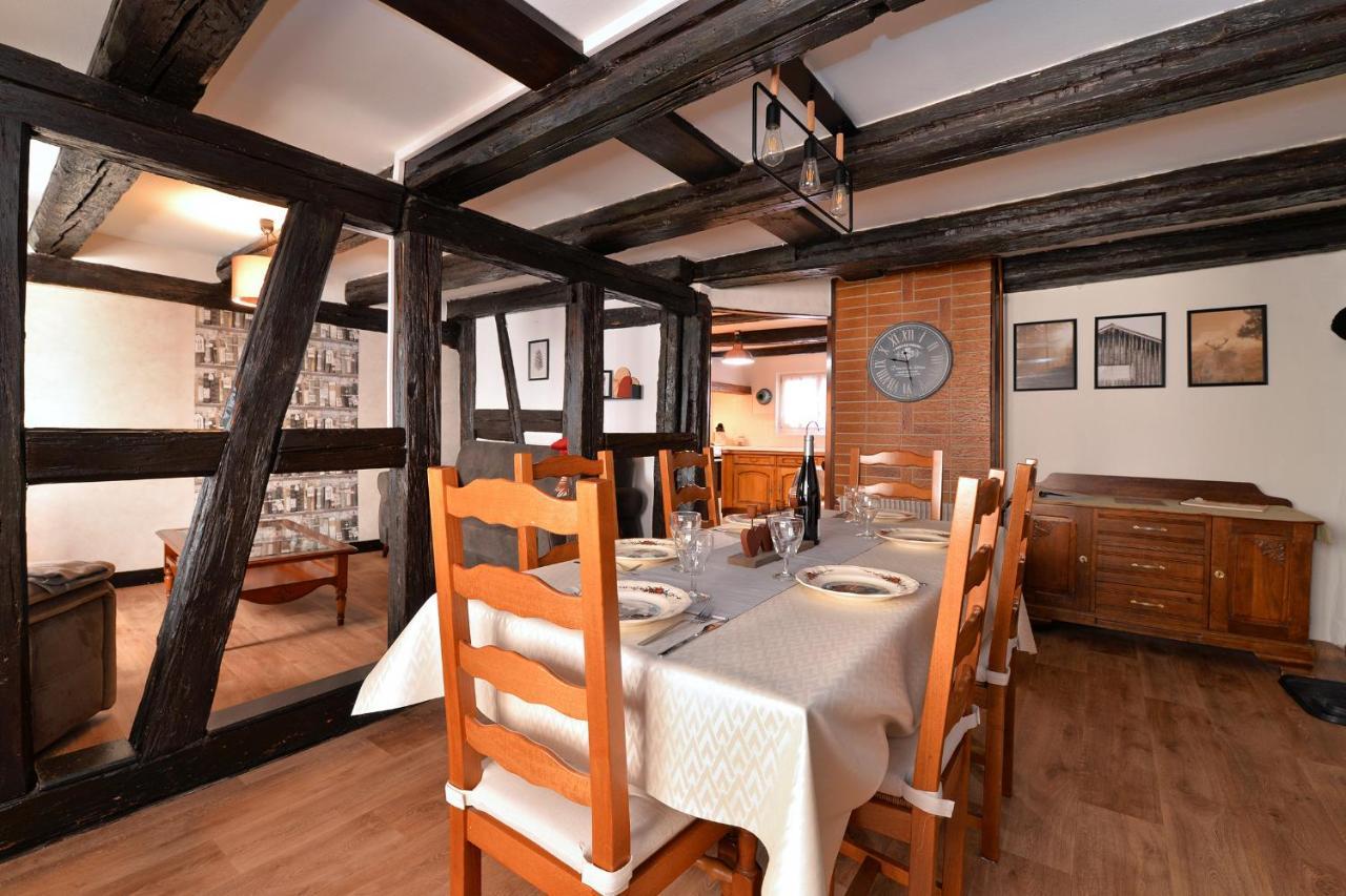 Chez Mamema, Maison Alsacienne Route Des Vins Кинцхайм Экстерьер фото